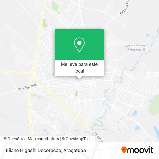Eliane Higashi Decoracao mapa