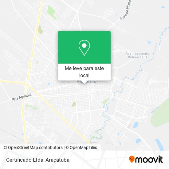 Certificado Ltda mapa