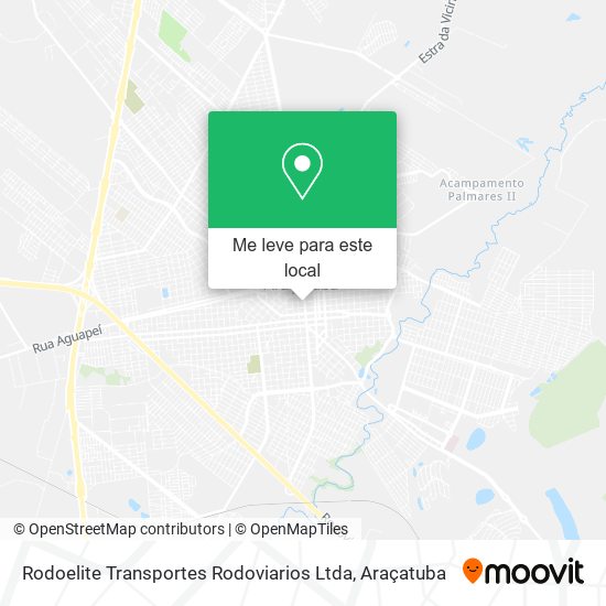 Rodoelite Transportes Rodoviarios Ltda mapa