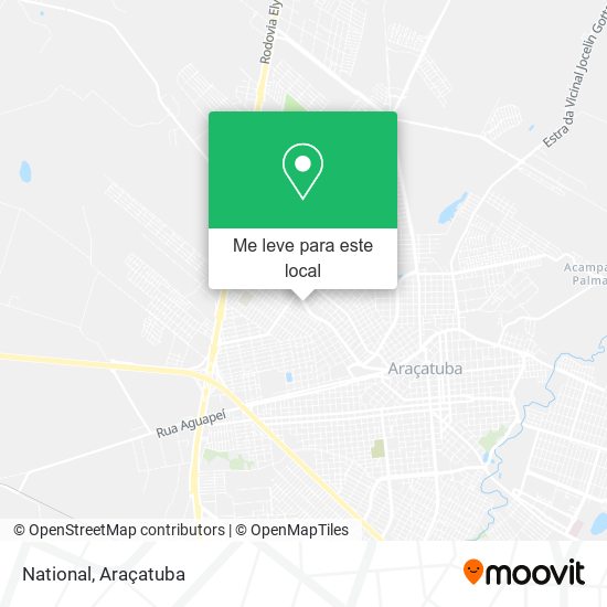 National mapa