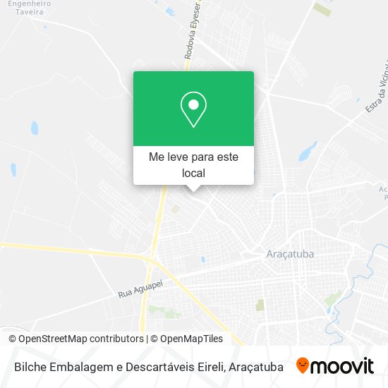 Bilche Embalagem e Descartáveis Eireli mapa