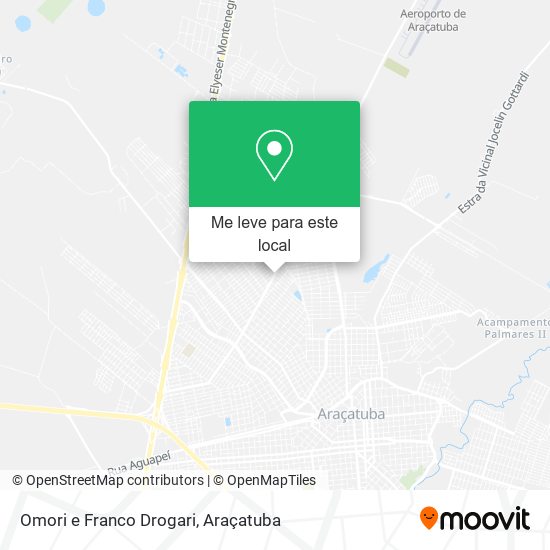 Omori e Franco Drogari mapa
