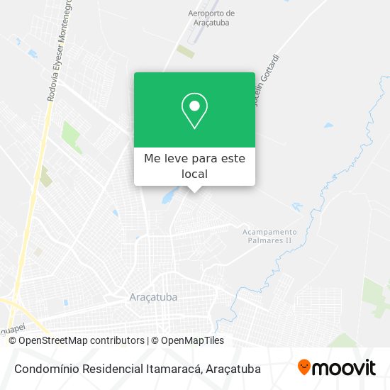 Condomínio Residencial Itamaracá mapa