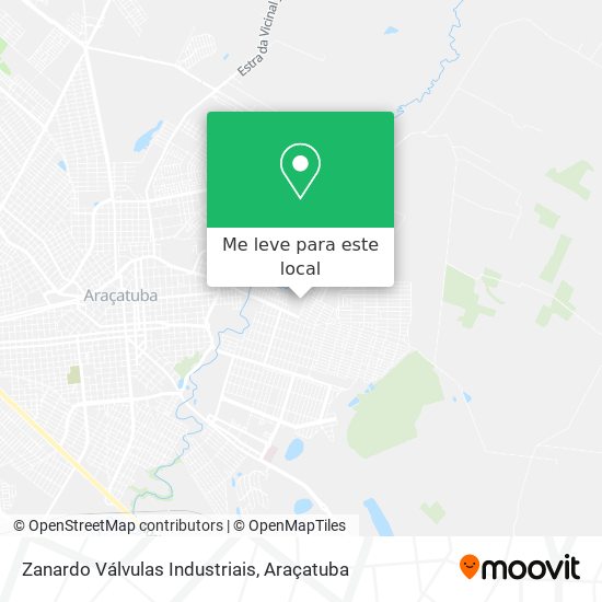 Zanardo Válvulas Industriais mapa
