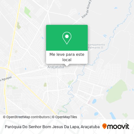 Paróquia Do Senhor Bom Jesus Da Lapa mapa