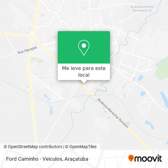 Ford Caminho - Veículos mapa