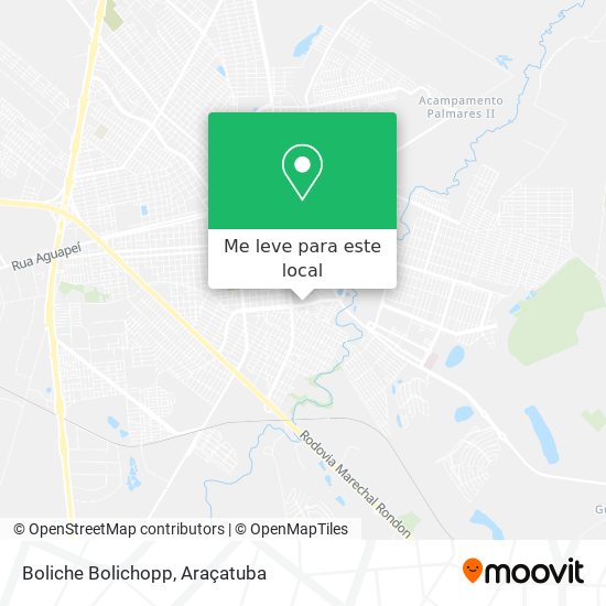 Boliche Bolichopp mapa