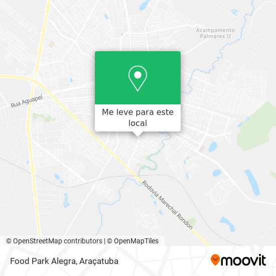 Food Park Alegra mapa