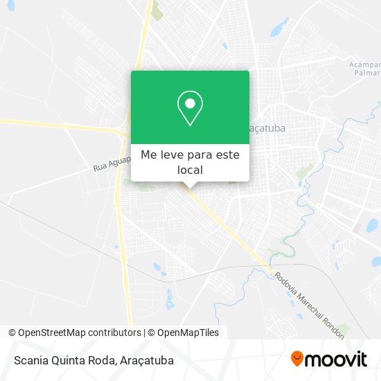 Scania Quinta Roda mapa