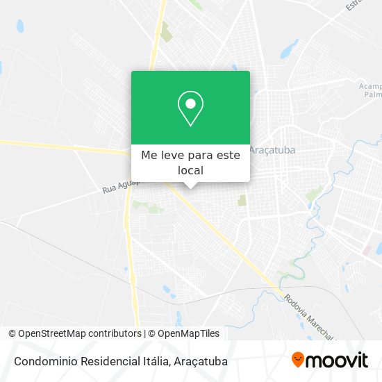 Condominio Residencial Itália mapa