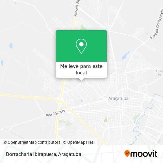 Borracharia Ibirapuera mapa