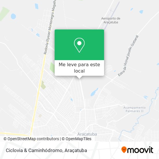 Ciclovia & Caminhódromo mapa