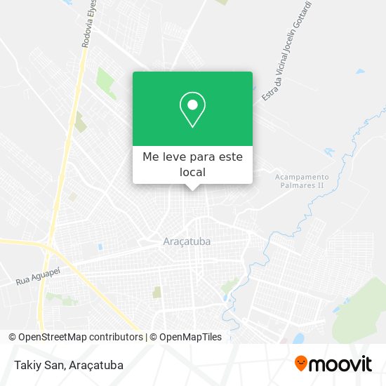 Takiy San mapa