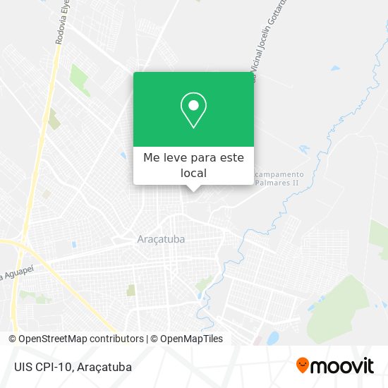 UIS CPI-10 mapa
