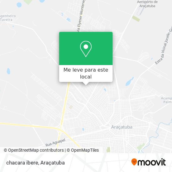 chacara ibere mapa
