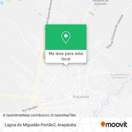 Lagoa do Miguelão-Portão2 mapa