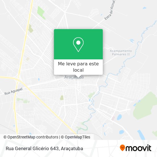Rua General Glicério 643 mapa