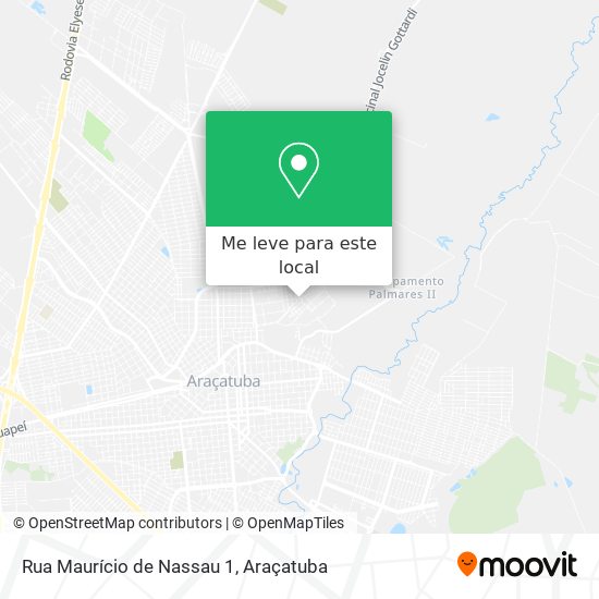 Rua Maurício de Nassau 1 mapa