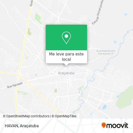 HAVAN mapa