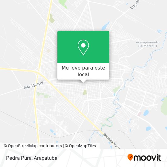 Pedra Pura mapa