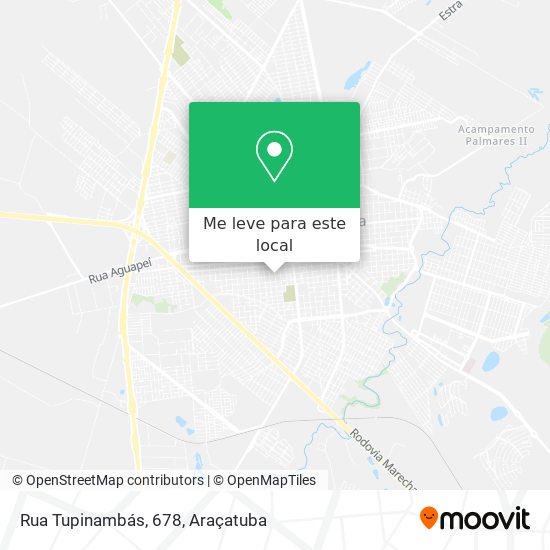 Rua Tupinambás, 678 mapa