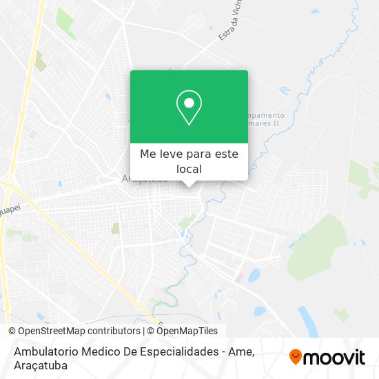 Ambulatorio Medico De Especialidades - Ame mapa