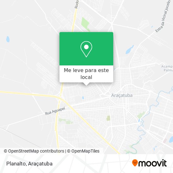 Planalto mapa