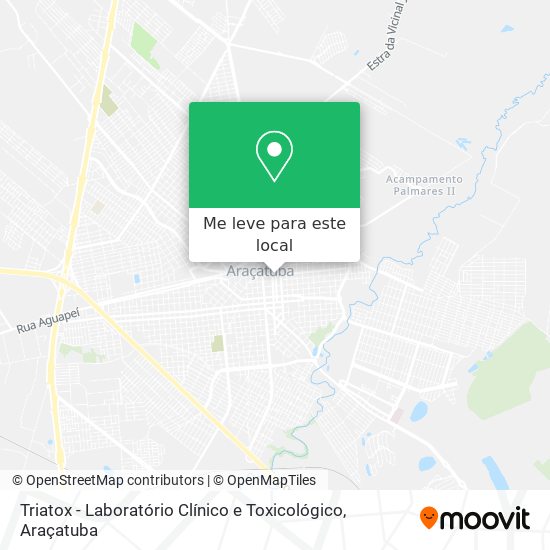 Triatox - Laboratório Clínico e Toxicológico mapa