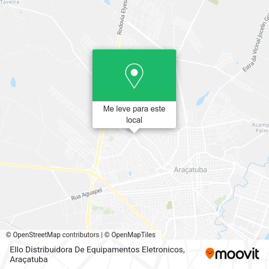 Ello Distribuidora De Equipamentos Eletronicos mapa