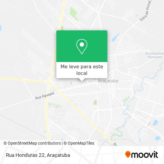 Rua Honduras 22 mapa