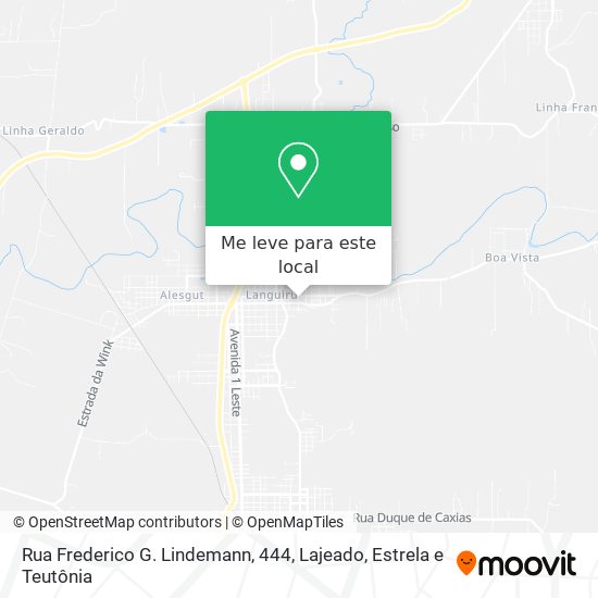 Rua Frederico G. Lindemann, 444 mapa