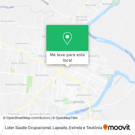 Lider Saude Ocupacional mapa