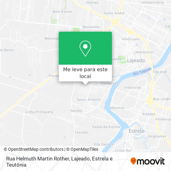 Rua Helmuth Martin Rother mapa