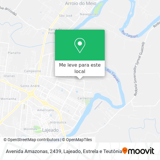 Avenida Amazonas, 2439 mapa