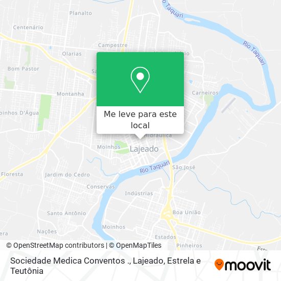 Sociedade Medica Conventos . mapa