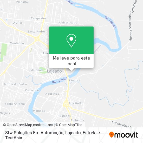 Stw Soluções Em Automação mapa