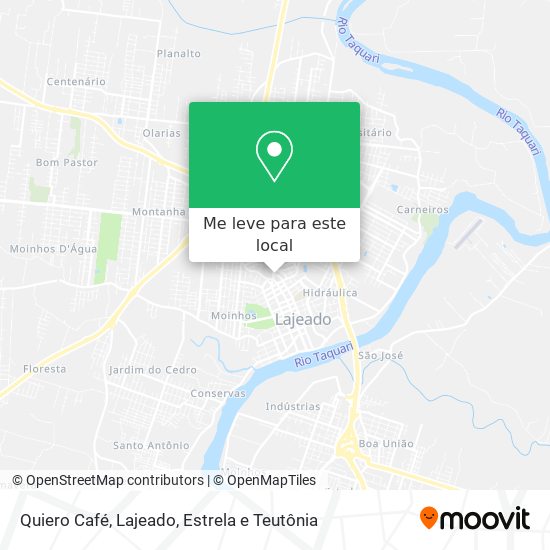 Quiero Café mapa