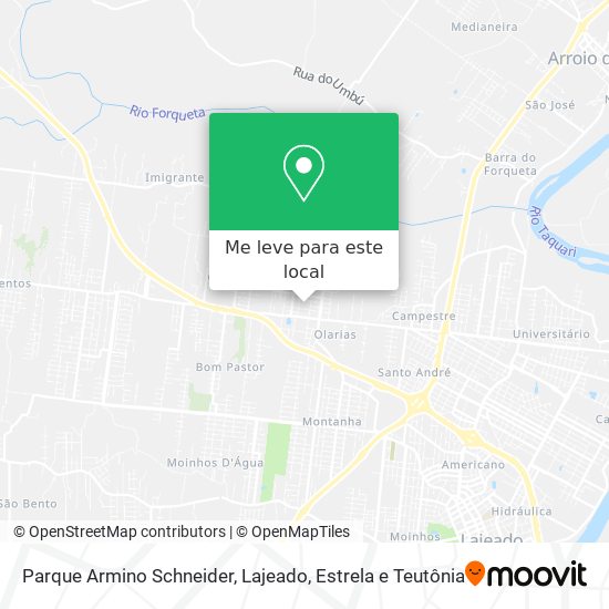 Parque Armino Schneider mapa