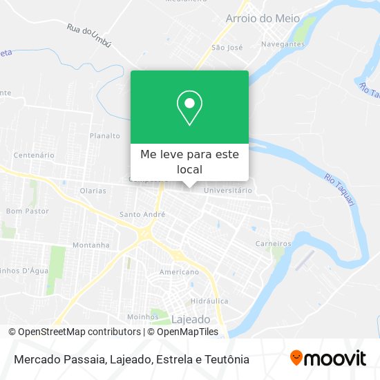 Mercado Passaia mapa