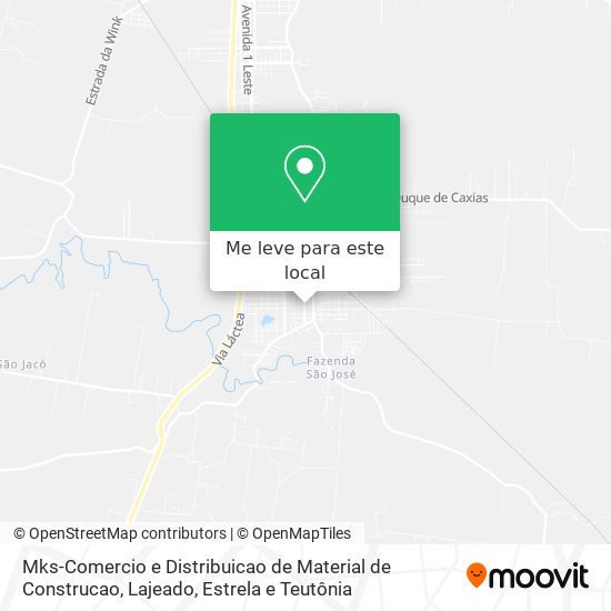 Mks-Comercio e Distribuicao de Material de Construcao mapa