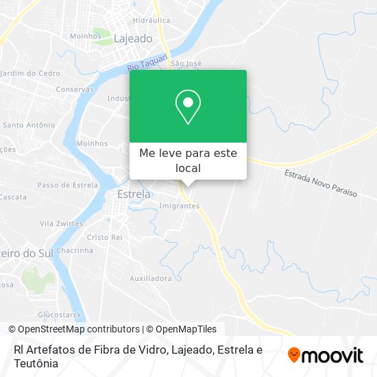 Rl Artefatos de Fibra de Vidro mapa