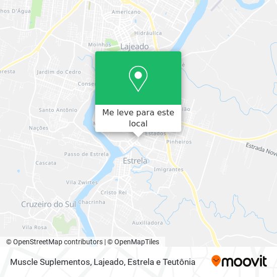 Muscle Suplementos mapa