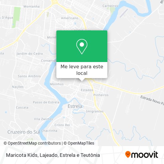 Maricota Kids mapa