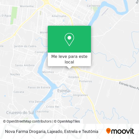 Nova Farma Drogaria mapa