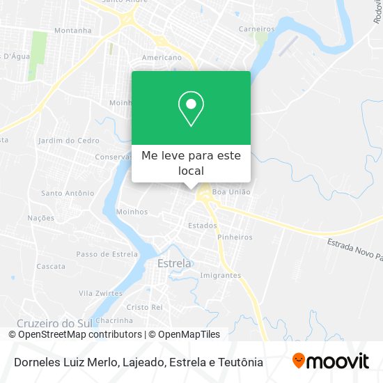 Dorneles Luiz Merlo mapa