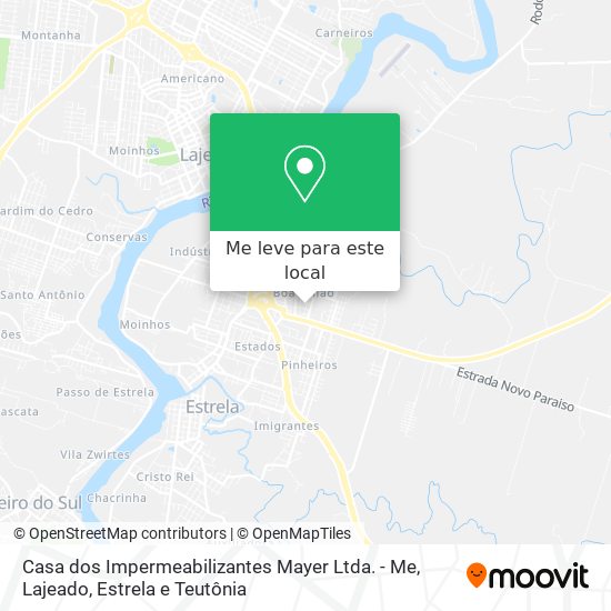 Casa dos Impermeabilizantes Mayer Ltda. - Me mapa