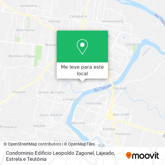 Condominio Edificio Leopoldo Zagonel mapa