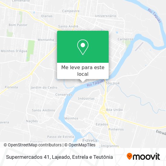 Supermercados 41 mapa