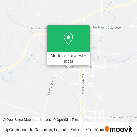 Jj Comercio de Calcados mapa