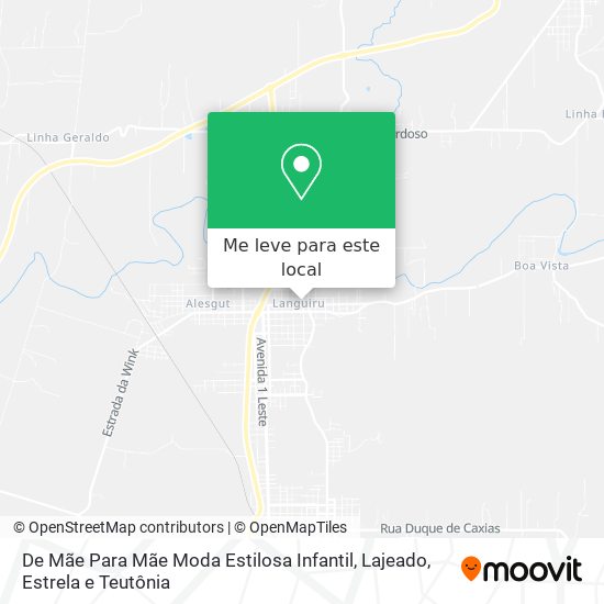 De Mãe Para Mãe Moda Estilosa Infantil mapa